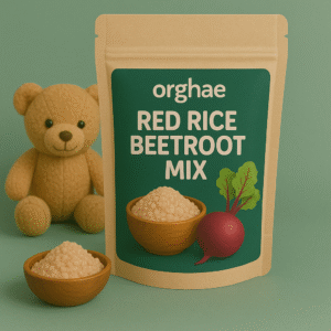 Red rice beetroot mix